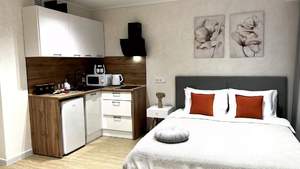 1-к квартира, посуточно, 28м2, 1/1 этаж