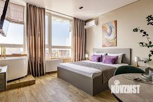 Студия квартира, посуточно, 35м2, 17/24 этаж