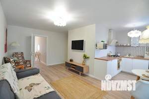 2-к квартира, посуточно, 43м2, 1/1 этаж
