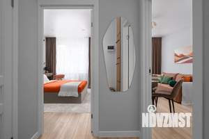 1-к квартира, посуточно, 48м2, 9/16 этаж