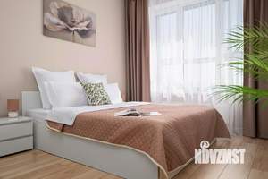 1-к квартира, на длительный срок, 34м2, 15/18 этаж