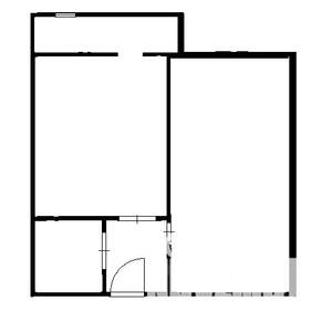1-к квартира, на длительный срок, 38м2, 7/16 этаж