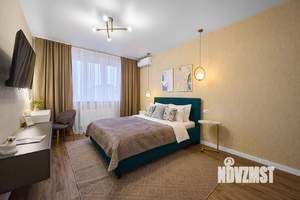 1-к квартира, посуточно, 43м2, 17/21 этаж