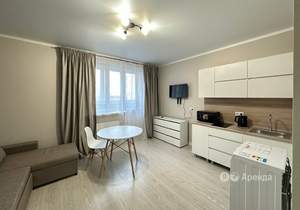 Студия квартира, на длительный срок, 27м2, 3/17 этаж