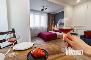 1-к квартира, посуточно, 42м2, 4/17 этаж