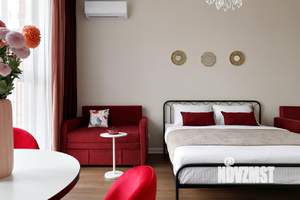 1-к квартира, посуточно, 27м2, 1/1 этаж