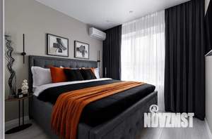 1-к квартира, посуточно, 40м2, 7/24 этаж