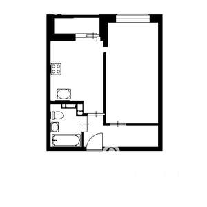 1-к квартира, на длительный срок, 36м2, 18/19 этаж