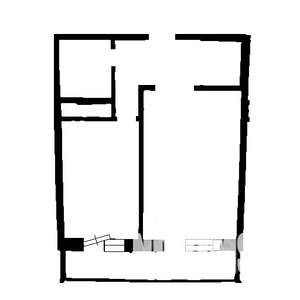 1-к квартира, на длительный срок, 50м2, 4/25 этаж