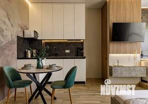 Студия квартира, посуточно, 35м2, 17/24 этаж