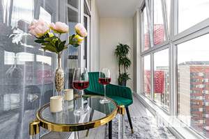 Студия квартира, посуточно, 28м2, 17/18 этаж