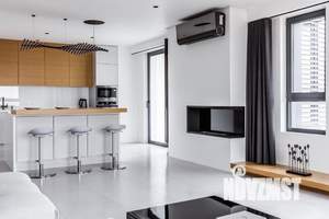 Студия квартира, на длительный срок, 110м2, 12/24 этаж