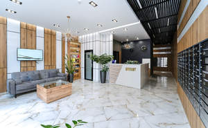 1-к квартира, на длительный срок, 53м2, 12/22 этаж