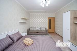 1-к квартира, посуточно, 44м2, 1/1 этаж