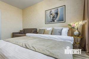 1-к квартира, посуточно, 40м2, 9/16 этаж