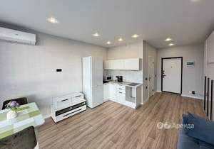 Студия квартира, на длительный срок, 28м2, 12/16 этаж