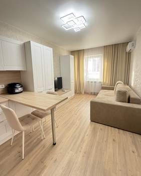 Студия квартира, на длительный срок, 28м2, 5/17 этаж