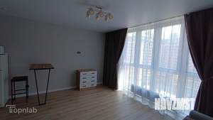 Студия квартира, на длительный срок, 30м2, 12/17 этаж