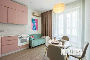 1-к квартира, посуточно, 45м2, 16/24 этаж