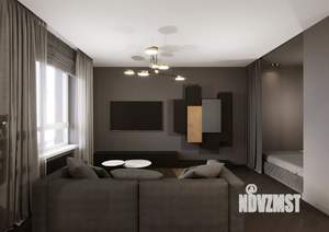 1-к квартира, на длительный срок, 50м2, 15/25 этаж