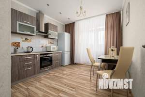 1-к квартира, посуточно, 42м2, 8/17 этаж