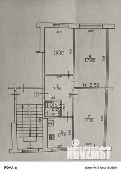 3-к квартира, на длительный срок, 61м2, 5/5 этаж