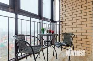 1-к квартира, посуточно, 45м2, 14/25 этаж