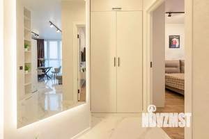 1-к квартира, посуточно, 43м2, 17/18 этаж