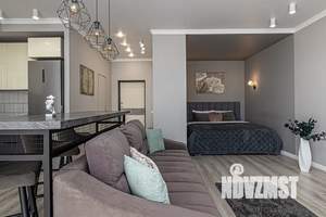 1-к квартира, посуточно, 43м2, 16/21 этаж