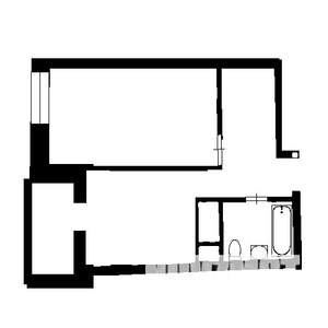 1-к квартира, на длительный срок, 33м2, 10/26 этаж