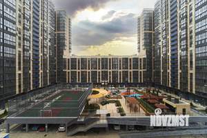 Студия квартира, на длительный срок, 25м2, 22/24 этаж