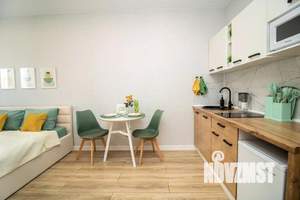 1-к квартира, посуточно, 28м2, 1/1 этаж