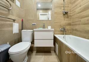 1-к квартира, на длительный срок, 34м2, 12/17 этаж