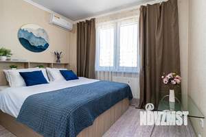 1-к квартира, посуточно, 48м2, 13/16 этаж