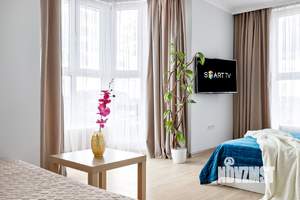 1-к квартира, посуточно, 42м2, 15/25 этаж