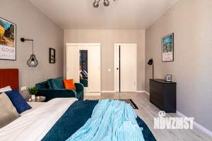 1-к квартира, посуточно, 41м2, 12/22 этаж