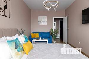 1-к квартира, посуточно, 45м2, 1/1 этаж