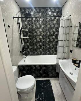 1-к квартира, на длительный срок, 40м2, 12/24 этаж