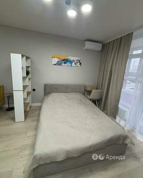 Студия квартира, на длительный срок, 25м2, 2/22 этаж