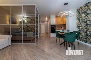 Студия квартира, посуточно, 45м2, 21/23 этаж