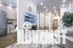 1-к квартира, посуточно, 46м2, 8/16 этаж