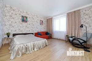 1-к квартира, посуточно, 41м2, 17/17 этаж