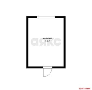 1-к квартира, на длительный срок, 17м2, 3/5 этаж