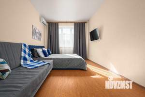 1-к квартира, посуточно, 45м2, 1/1 этаж