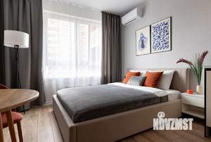 Студия квартира, на длительный срок, 23м2, 4/18 этаж