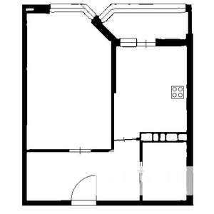 1-к квартира, на длительный срок, 45м2, 17/27 этаж