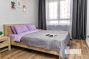 1-к квартира, посуточно, 40м2, 8/16 этаж