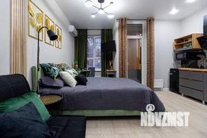 Студия квартира, посуточно, 27м2, 3/18 этаж