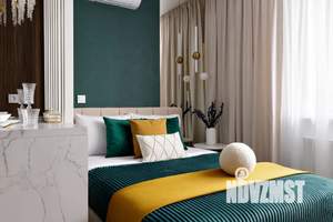 Студия квартира, посуточно, 25м2, 20/21 этаж