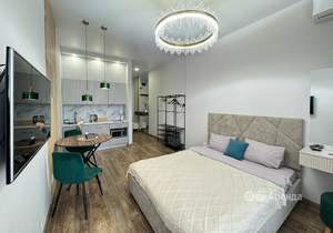 Студия квартира, на длительный срок, 28м2, 24/24 этаж